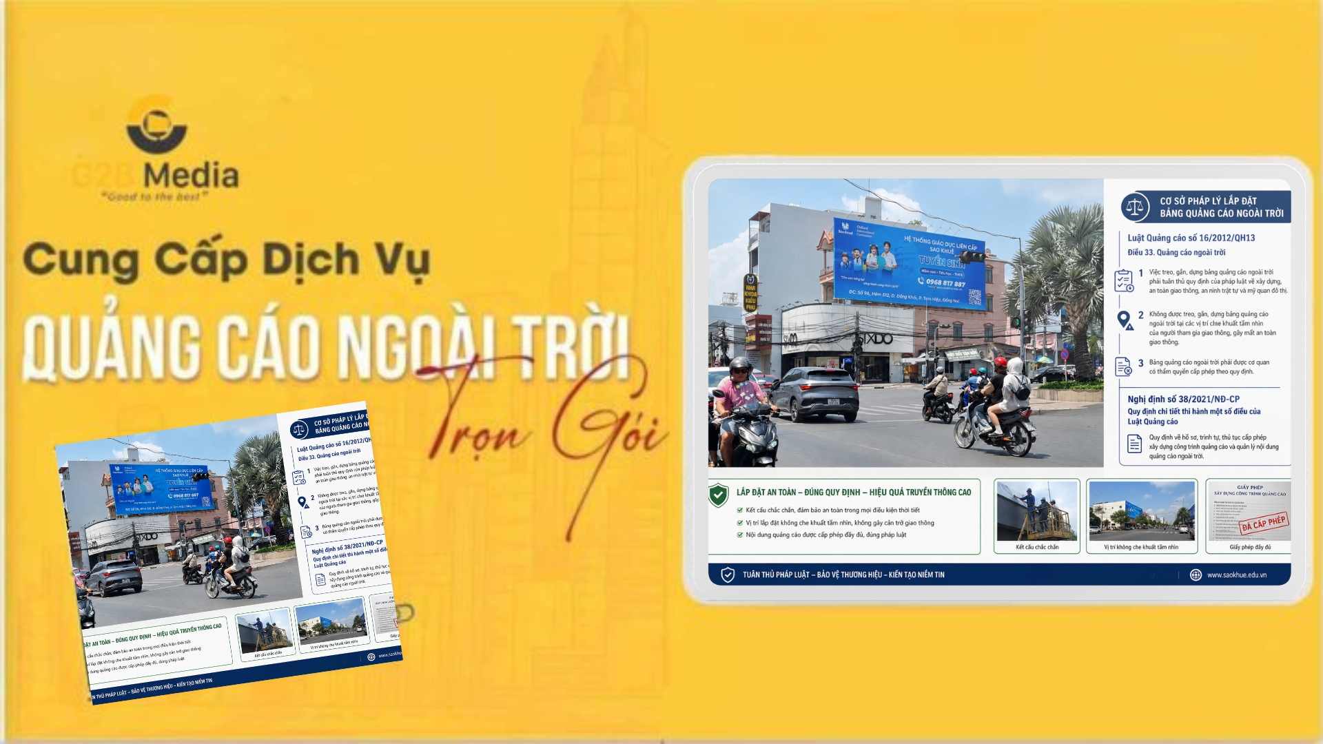 Luật quảng cáo số 16 2012 QH13 quy định quảng cáo ngoài trời.