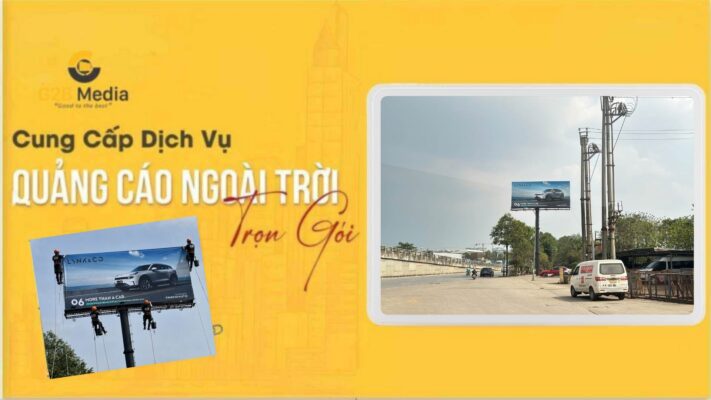 Quảng cáo billboard ngoài trời.