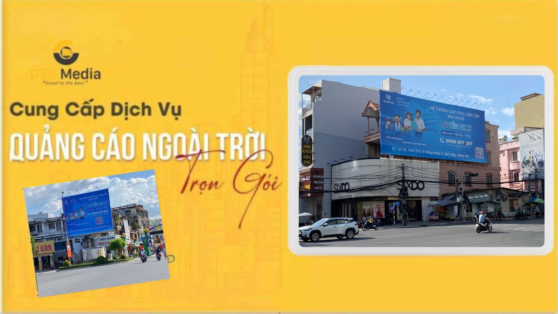 Quảng cáo ngoài trời hình thwusc pano.