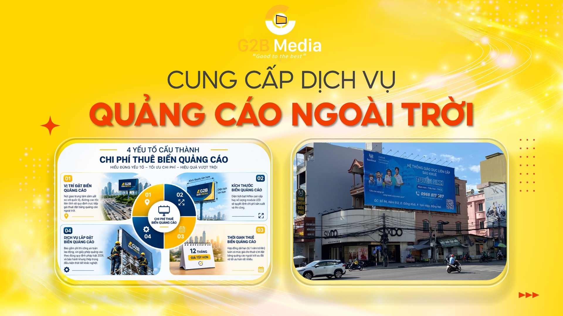 Làm biển quảng cáo hết bao nhiêu tiền?