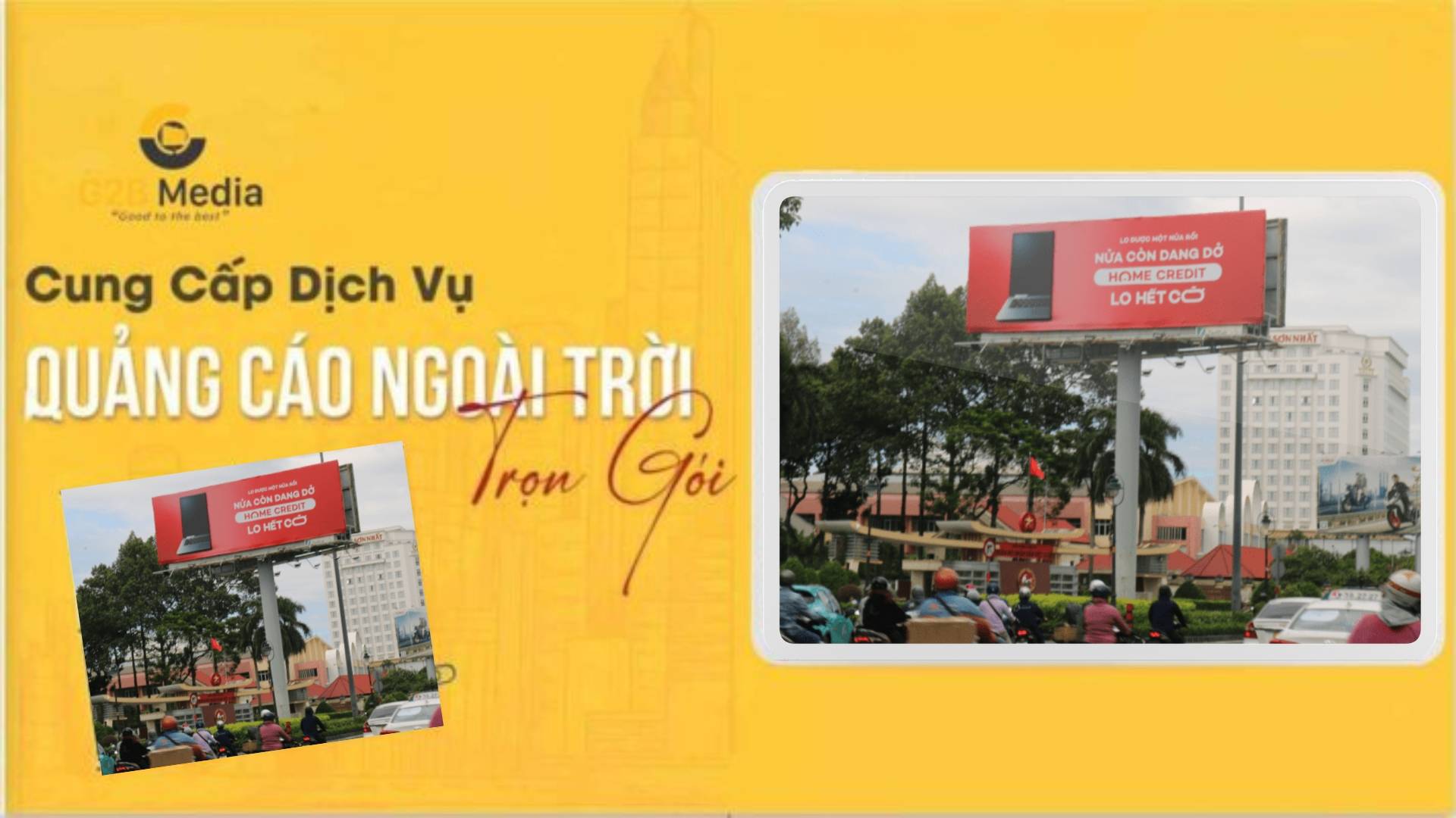 billboard quảng cáo ngoài trời khổ lớn.