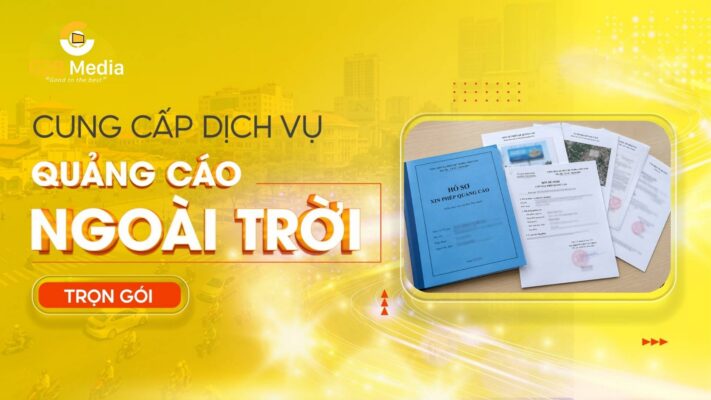 Hồ sơ xin phép quảng cáo ngoài trời.