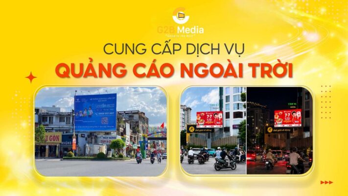 Thị trường quảng cáo ngoài trời biển quảng cáo tấm lớn giá tốt.