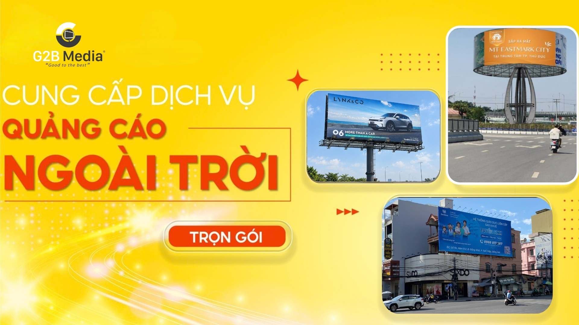 Giá thuê bảng quảng cáo ngoài trời.